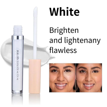 New 2.5ML Liquid Concealer Full Coverage Cover Spot Acne Foundation Cream Face Makeup Dark Circles Tinted Shades Concealer