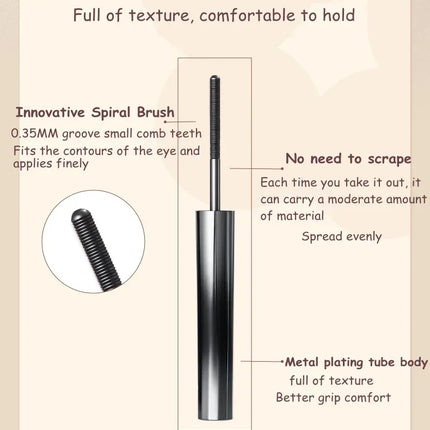Judydoll Mascara Lash Lengthening Curling Thick Mascara Non-smudg Natural Waterproof Quick Dry Long Lasting Eye Makeup Cosmetics