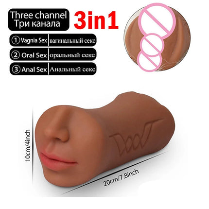 Máśtūrbádör Male,Pocket Pussy 3D Male Touches,For Pēņē,Suitable for men and couples,Made of high quality elastic material,Provid