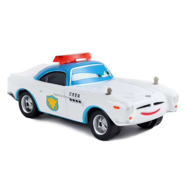 Disney Cars Toy British Super Spy Finn McMissile 1:55 Diecast Model Basic And Cross Dressing Version Children's Alloy Toy Car