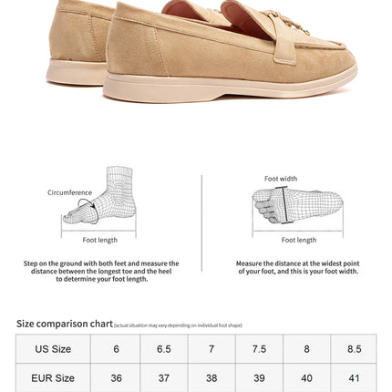 CHCH Women's Flat Shoes Autumn New Anti Velvet Single Shoes Classic Round Head Women's loafers