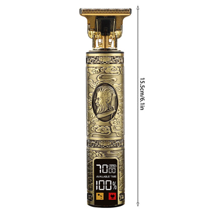 HIENA T9 hair clipper Professional barber Hair cutting Electric trimmer led display strong Power Dragon buddha hair Clippers