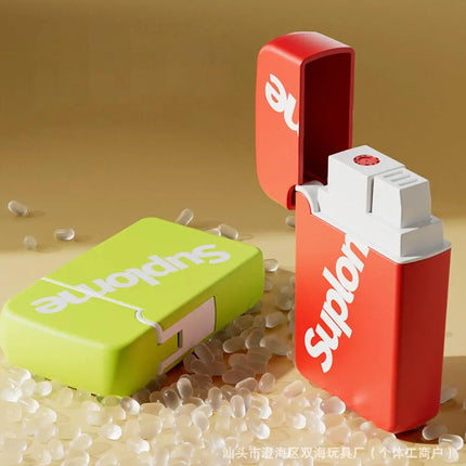 New Prank Toy Portable Magic Lighter Realistic and Fun Water Gun Lighter Stress Relief Toy Water Park Smoke Accessory