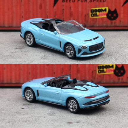 1/64 Bentley Mulliner Bacalar Miniature Model CCA 1:64 3" Zinc Alloy Toy Car Vehicle Free Wheels Diecast Collection Gift For Kid