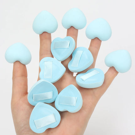 5/10/20Pcssuper Soft Cotton Candy Makeup Puff Necessary Wet Dry Use Air Cushion Powder Puff Multifunction Portable Makeup Sponge