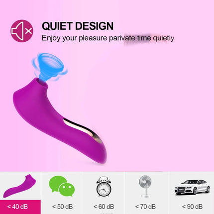 Mini Woman Clitoral G-spot Nipple Sucking Vibrator Clitoris sucker pussy dildo Stimulator Adults sex toys for couples girls 18