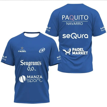 Hot sale in summer Men's and women's youth badminton sports T-shirts for outdoor sports training in short sleeves