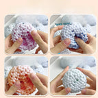 Four packs⭐Exploding bead powder + exploding bead blue + exploding bead orange + exploding bead green⭐Air pump