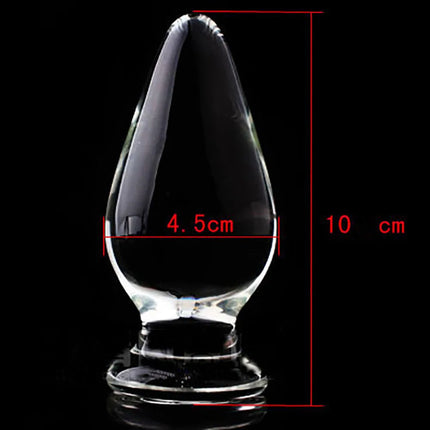 8types Sensual Glass Anal Beads for Women Fancy Butt Squirt Tails Export Anus Experience Fantasy Enthusiasts Sex Toys Lesbian