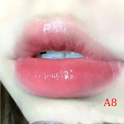 HERORANGE Lip Gloss Mirror Lip Glaze Watery Waterproof Lasting Transparent Jelly Liquid Lipstick Beauty Makeup Lip Cosmetic