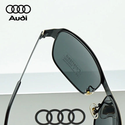 AUDI Brand Polarized Sunglasses Luxury Men Driving Sun Glasses Male UV400 Goggles Oculos De Sol Masculino