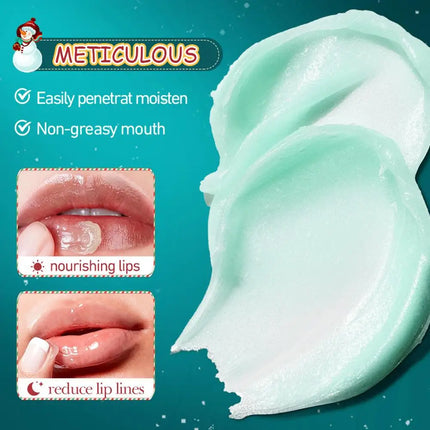 [SADPER] Christmas Gift Box Lip Balm Durable Moisturizer, Christmas Women's Gift Nourishing Lipstick 4PCS/box Lip Makeup Set