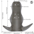 Transparent Black XL