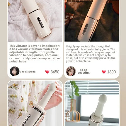 Automatic retractable vibrator love egg pumping gun machine multifunctional vibration stick av stick female erotic masturbation