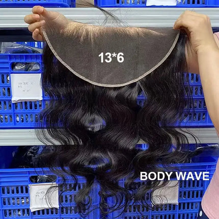 Body Wave 13x6 Lace Frontal Only Human Hair Brazilian Remy Hair Transparent 13x6 Ear to Ear Lace Frontal Natural for Black Women