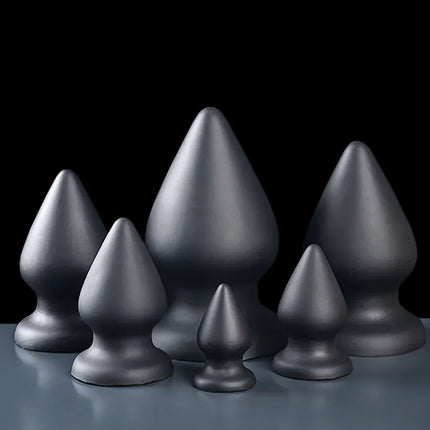 6 sizes Huge Anal Plug Comfortable Silicone Anal Dildo Suction Cup Big Butt Plug,Anal Dilator Adult Anal Sex Toys for Women Anus