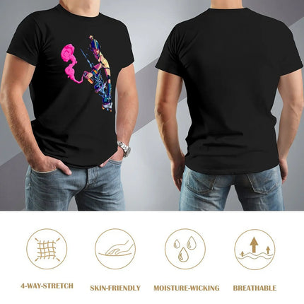 Jet Set Radio Merch T-Shirt hippie clothes blanks plus sizes black t-shirts for men