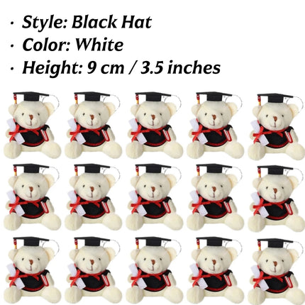 Graduation Bear Plush Gift Bulk 2026 Bear Stuffed Animal with Cards Graduation Cap Class of 2026 Presents for Kindergarten Eleme