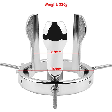 Stainless Anal Expander Adjustable Anal Expander Dilator SM Sex Toys for Men Gay Women Vaginal Anal Butt Plug Stretcher