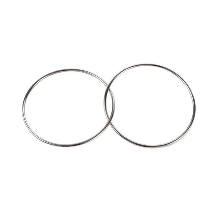 4pcs Magic Toy Metal Rings Classic Linking Iron Hoops Fun Magic Trick Playing Props Toys Tools Close-up Magic Tools Supplies