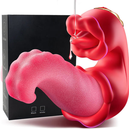 3 in 1 Swing Tongue Vibrator for Women 10 Vibration Mode Nipple Clitoral Stimulator Female Masturbator Oral Sex Toys Adult