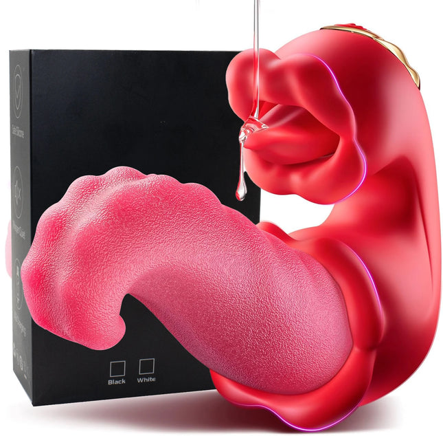 3 in 1 Swing Tongue Vibrator for Women 10 Vibration Mode Nipple Clitoral Stimulator Female Masturbator Oral Sex Toys Adult