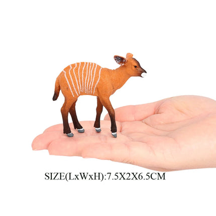 Realistic Farm Animal Shropshires Merino Sheep Goat Argali Antelope Gazella Waterbuck Model Figures Birthday Christmas Toys Gift