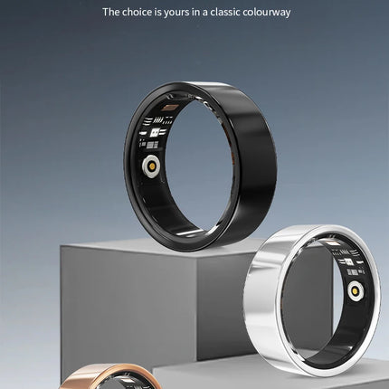 Men Women Smart Ring Menstrual Period Heart Rate Sleep Health Monitoring IP68 Waterproof Sports Fitness Tracking Smartring 2026