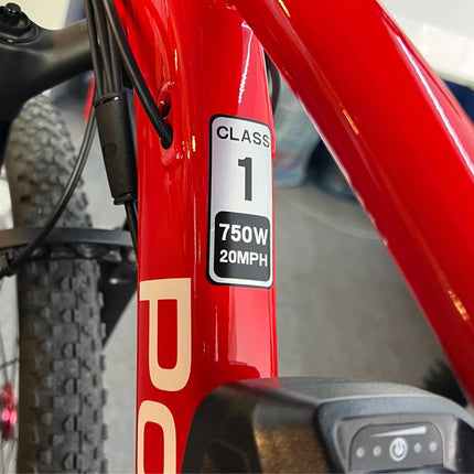PVC Sticker Electric Bicycle Sticker Bafang Motor Label Sticker For BAFANG 36V 250W/48V 750W01/BBSHD E-bike Accessories
