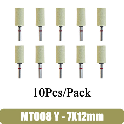 10Pcs High Quality Dental Ceramic Diamond Polishing Burs for Dentist Lab Quick Polishing Zirconia Porcelain Crown Tools