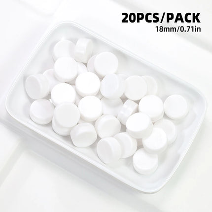 20pcs Doll Noise Maker Rattle Box Squeaker Repair Sew in Dog Pet Baby Toys Rattle Plastic Bell Crafts Accessories 18/22/33/40mm