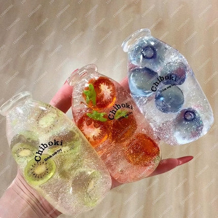 Boba Bottle Stress Ball Squishy Toy Water Bottle Fidget Toys ASMR Sensory Novelty Toys For Kids and Adults Anti Stress Relief