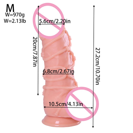 Rope Bondage Dildo Strap On Thick Penis Masturbator Adult Toys Big Cock Anal Dildo Vaginal Stimulation Women Sex Toys Sex Shop