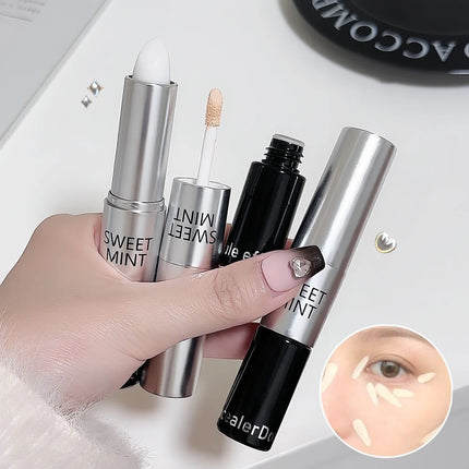 Double-ended Moisturizing Matte Concealer Contour Stick Smooth Lasting 3D Nose Shadow Waterproof Face Bronzer Contour Makeup