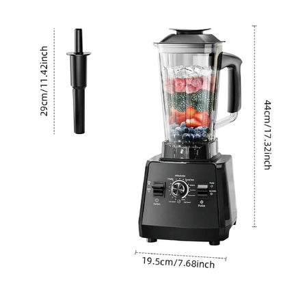 Fully Automatic Wall-Breaking Machine Commercial Blender High Power Stationary Mixer Food Processor Ice Smoothie Juicer Kitchens