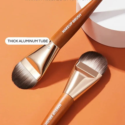 Hot Sale Flat Head Makeup Brush GECOMO Foundation Brush Quickly Apply Foundation Makeup