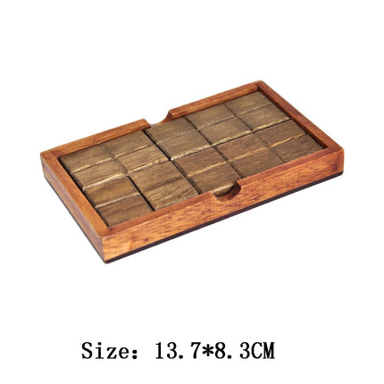 Classic IQ Puzzle Wooden Brain Teasers for Adults Kids Educational Toys Mind Challenge Unlock Interlock Game Rompecabezas Madera
