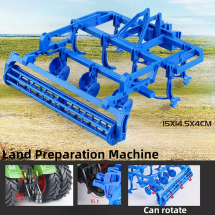 Large Scale Tractor Toys DIY Farmer Car Playset Toy Transport Trailer Engineering Birthday Gifts