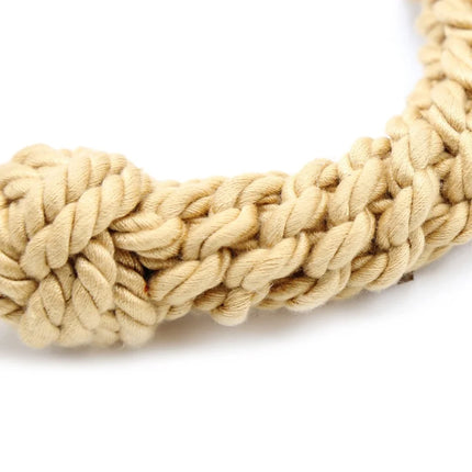 Handmade Cotton Rope Mouth Gag with Adjustable Knotted Bondage Choker for for Couple BDSM Restraint Cosplay Intimate Sex Toys
