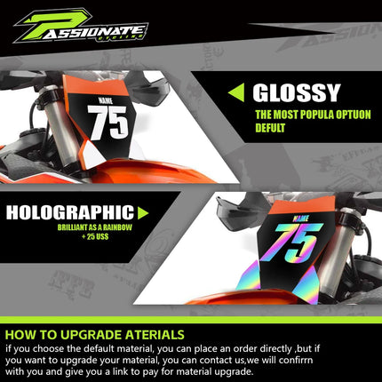 Graphics Decals Stickers Motorcycle Background For HONDA CRF250L CRF 250L 2012 2013 2014 2015 2016 2017 2018 2019 2020