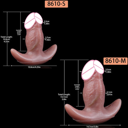 SXXY Wearable Realistic Vibrating Dildo Anal Plug Adjustable Mouth Gag High Quality Adult Sex Toys Intimate Play For Men Women