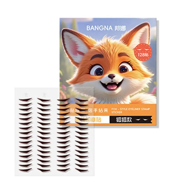 Eyeliner Stamp Stickers Water Resistant Sweat Resistant Fitting Eye Beauty Stickers Eye Eyeliner Patches Makeup Stencils