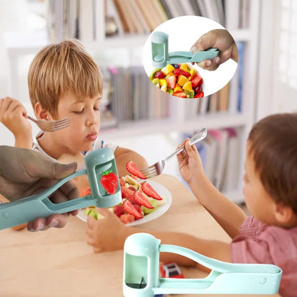Tomato & Cherry Grape Slicer, Fruit Splitter Cutter, Small Kitchen Gadget for Salad & Baby Food