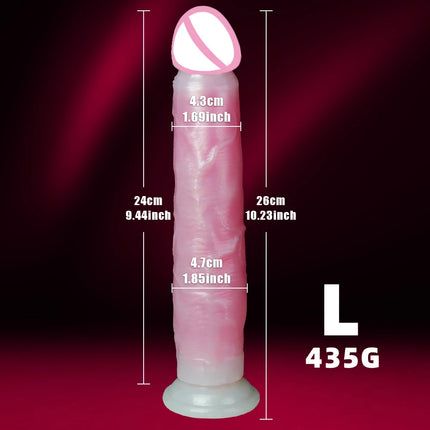 Realistic Penis Sliding Foreskin Dildo Sexy Adult Toys Female Vagina Clitoral Stimulator Dick Women G-spot Masturbator Massager