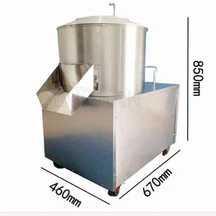 Commercial Electric 110V 220V Potato Peeling Machine Industrial Potato Washing Peeler Machine For Restaurant
