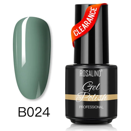ROSALIND Gel Nail Polish UV Base Top Coat Soff Off Stamping Polish All For Art Manicure Semi Permanant Gel Nail Fast Shipping