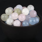 Morganite agate / 10mm 36 to 37pcs