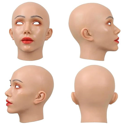 Realistic Female Mask Silicone Crossdresser Costumes Drag Queen Male to Female Crossdressing Realistic Bodysuit Skin