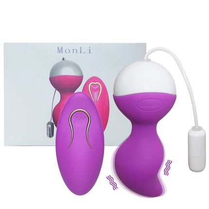 Wireless Remote Control Vaginal Ball Vibrator 10 Speeds Kegel Ball Vibrating Eggs G Spot Stimulator Vibrators Sex Toys for Women