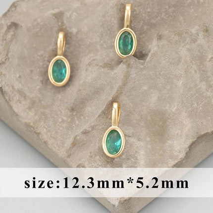 GUFEATHER,6pcs/lot,MH24,jewelry accessories,18k gold rhodium plated,copper,zircons,hand made,charms,diy pendants,jewelry making